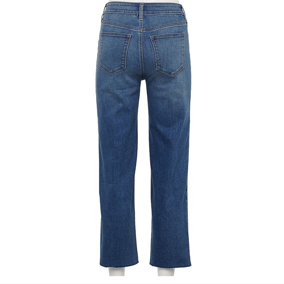 Sonoma Jeans Womens Sonoma Good For Life High Waisted Straightleg